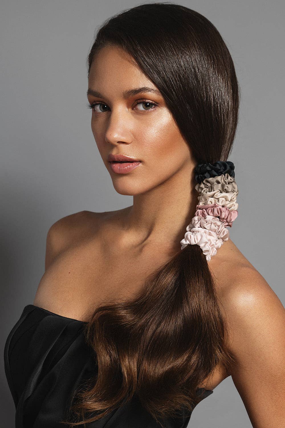 Satin Scrunchies 8-Pack