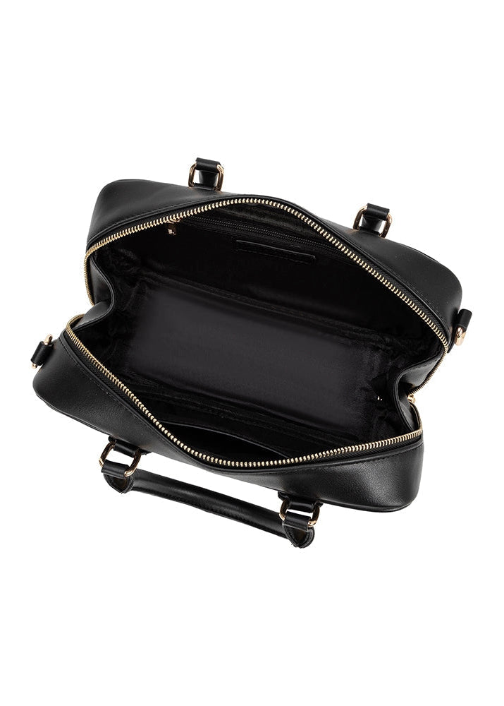 Melie Bianco Eden Black Top Handle Bag