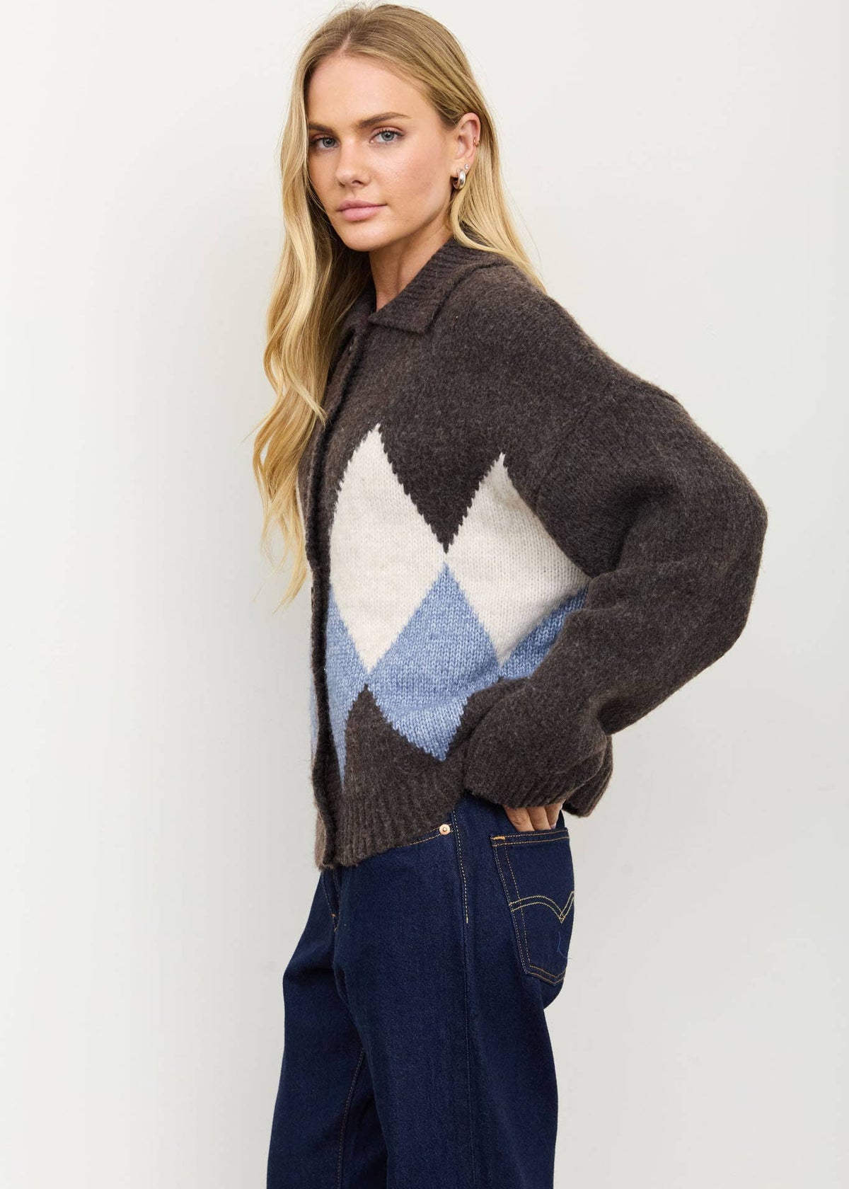 Shannon Argyle Collared Cardigan