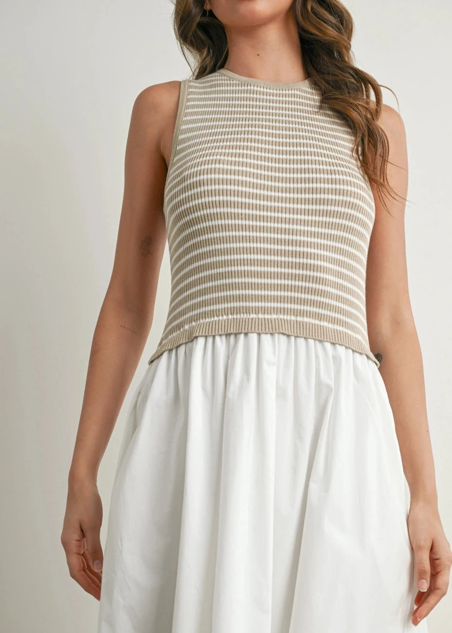 Lexi Striped Maxi Dress