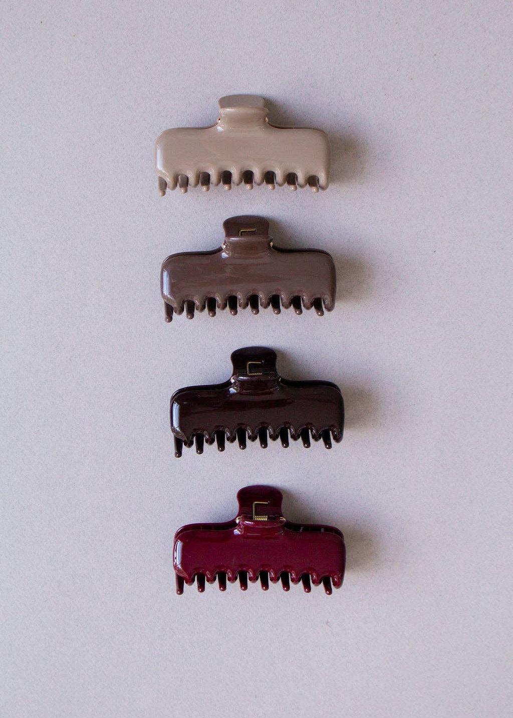 Classic Sleek Rectangle Claw Clip