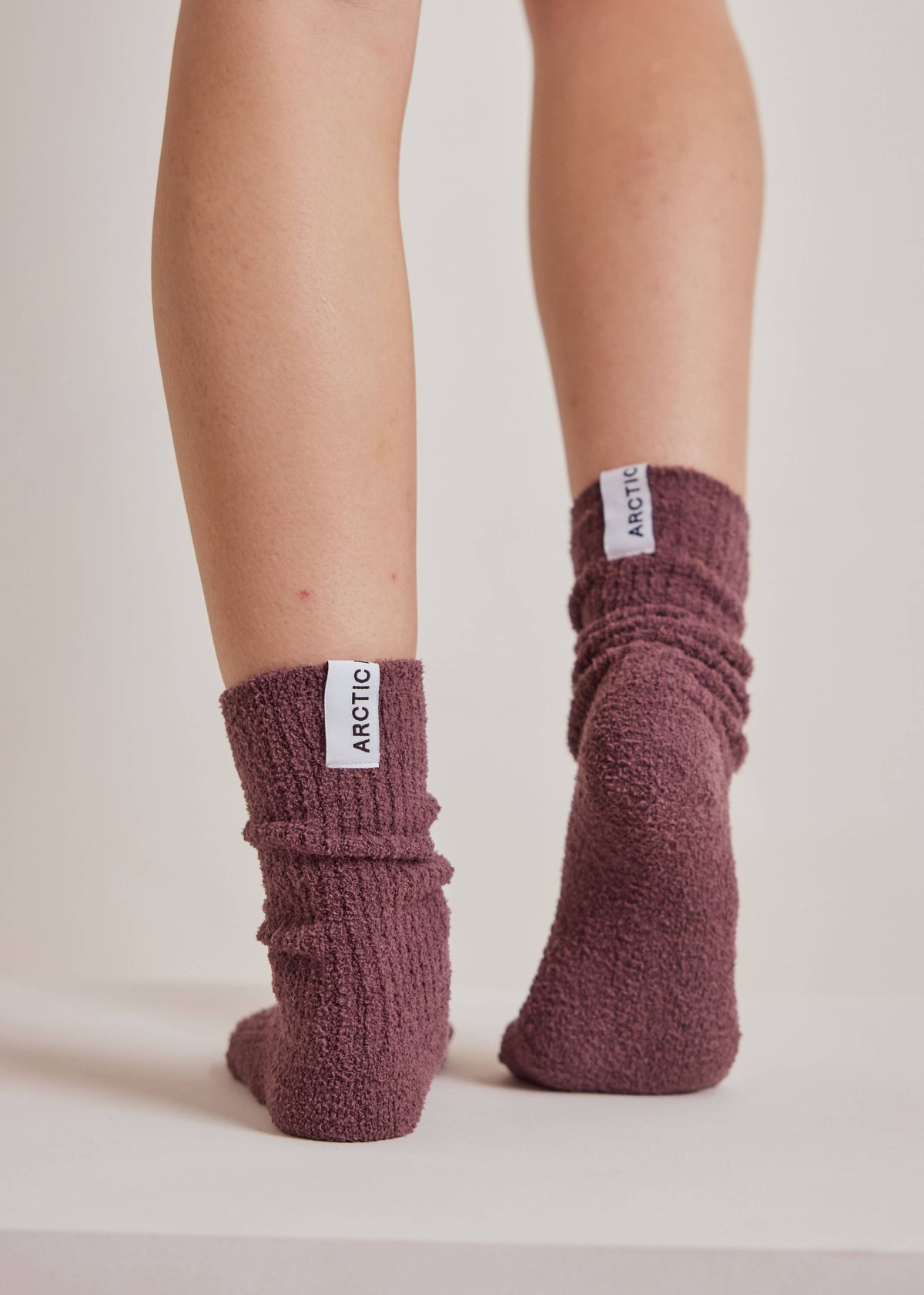 Arctic Fox Cosy Socks in Cocoa