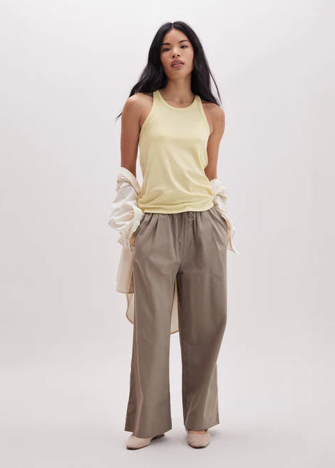Richer Poorer Vintage Rib Tank in Butter