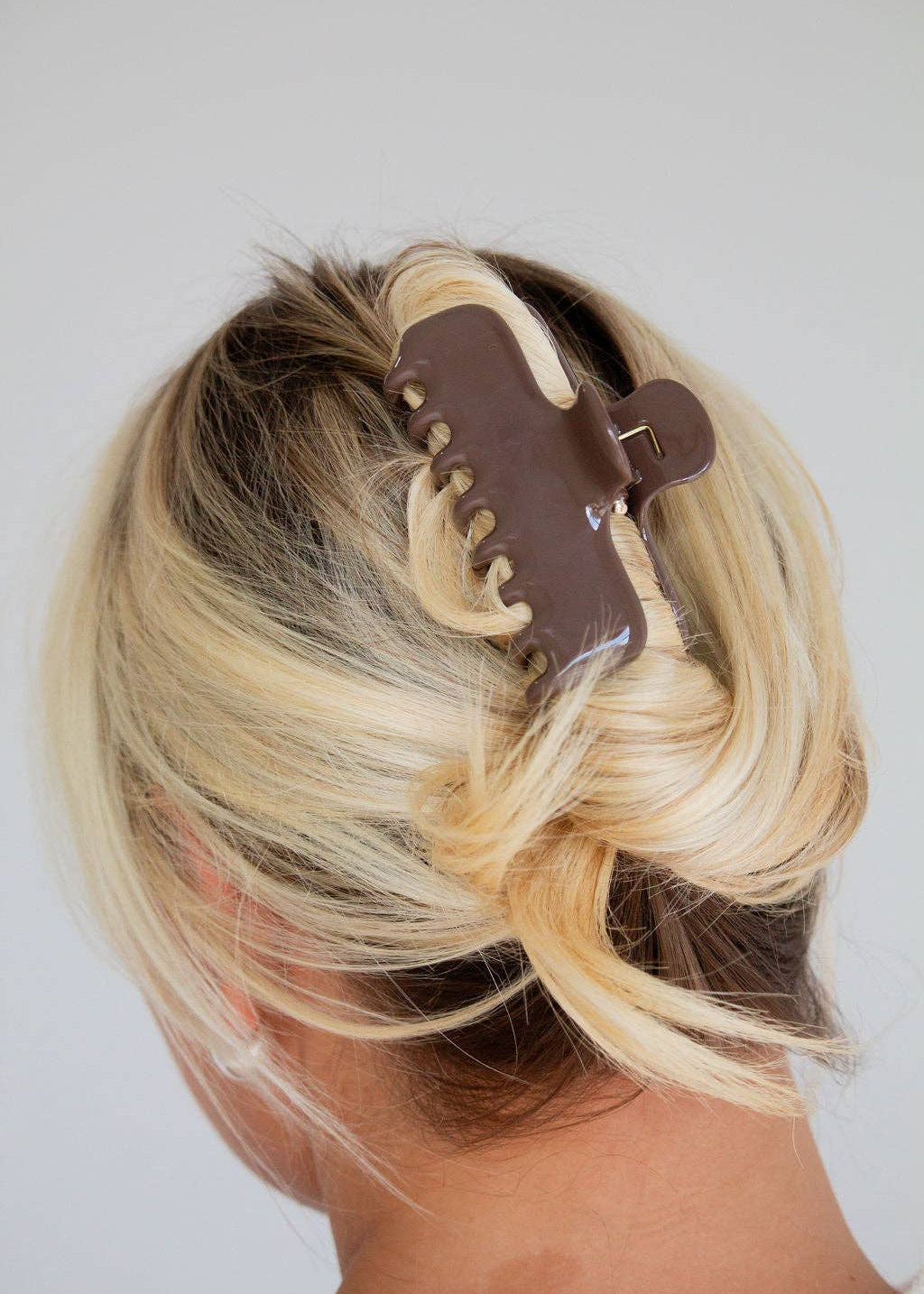 Classic Sleek Rectangle Claw Clip