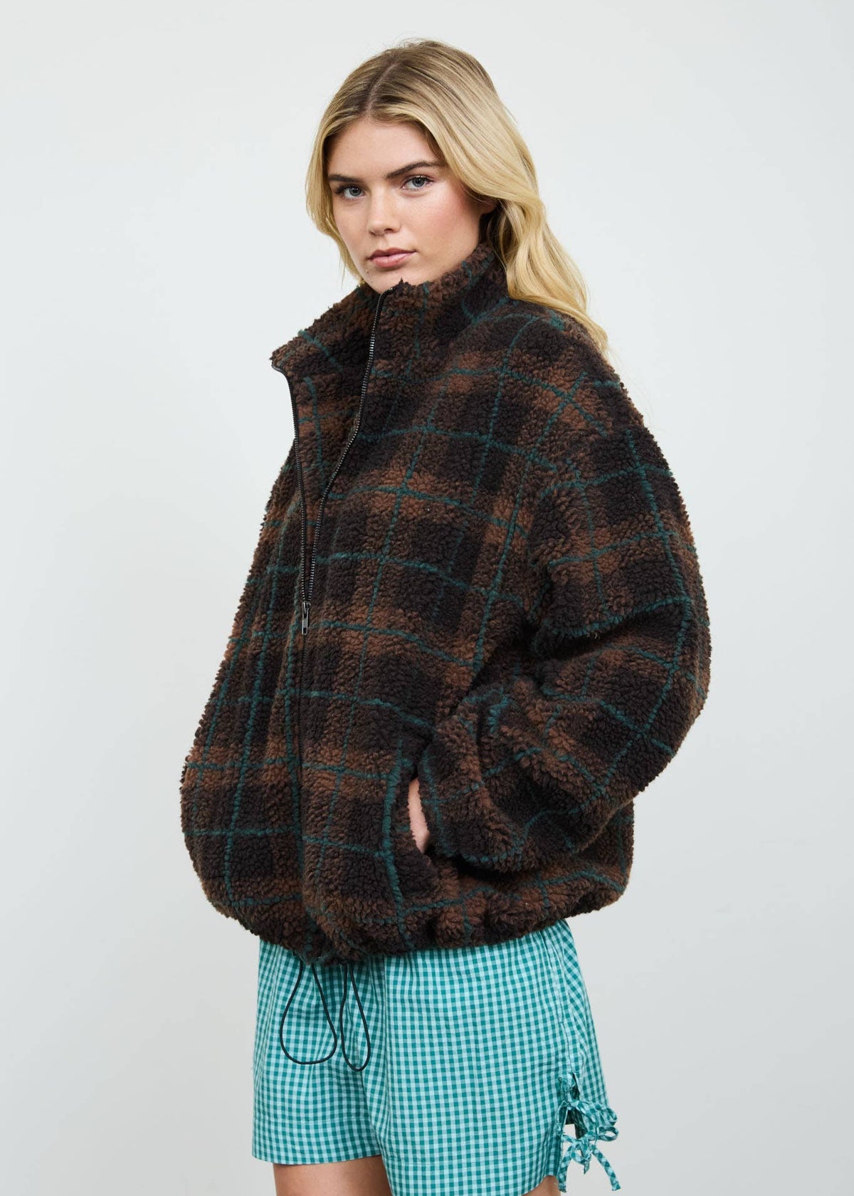 Marlow Sherpa Zip Up Fleece