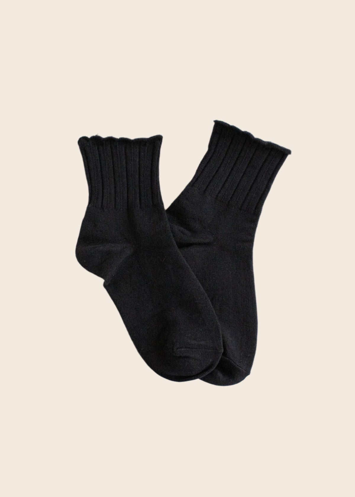 Evelyn Casual Socks in Black