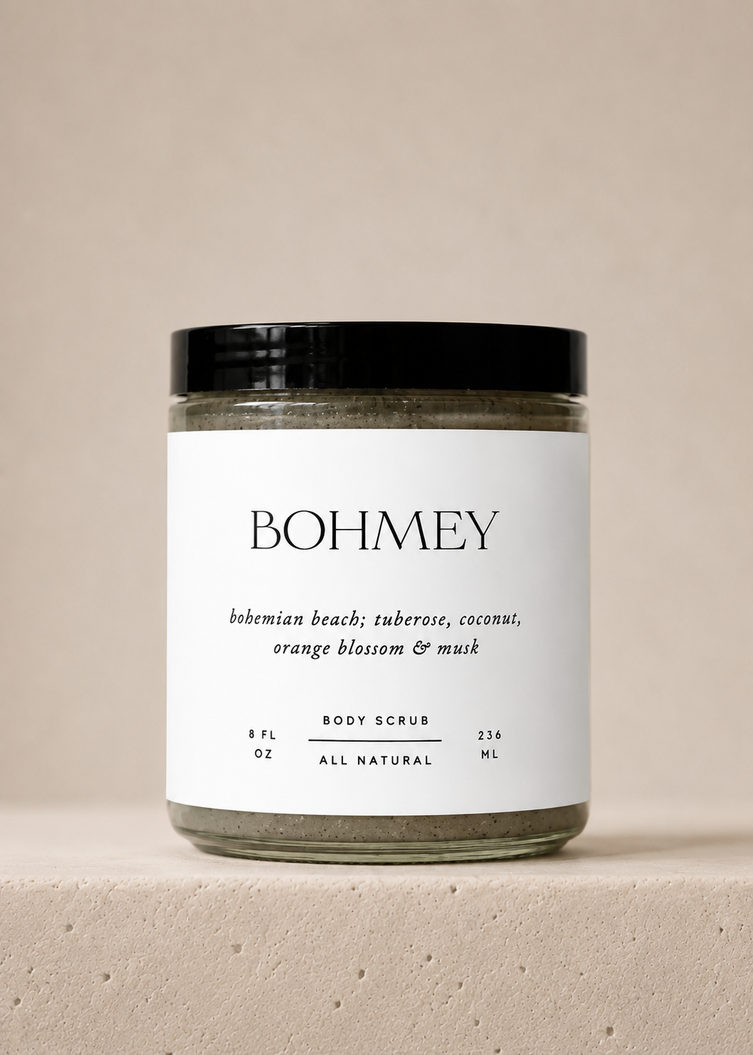 Bohmey Bohemian Beach Natural Body Scrub