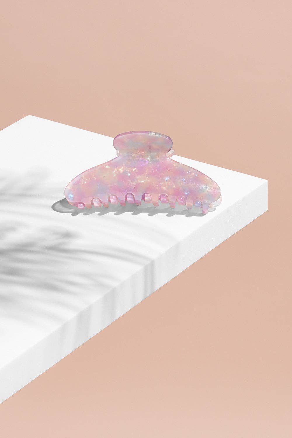Opalescent Marble Claw Clip