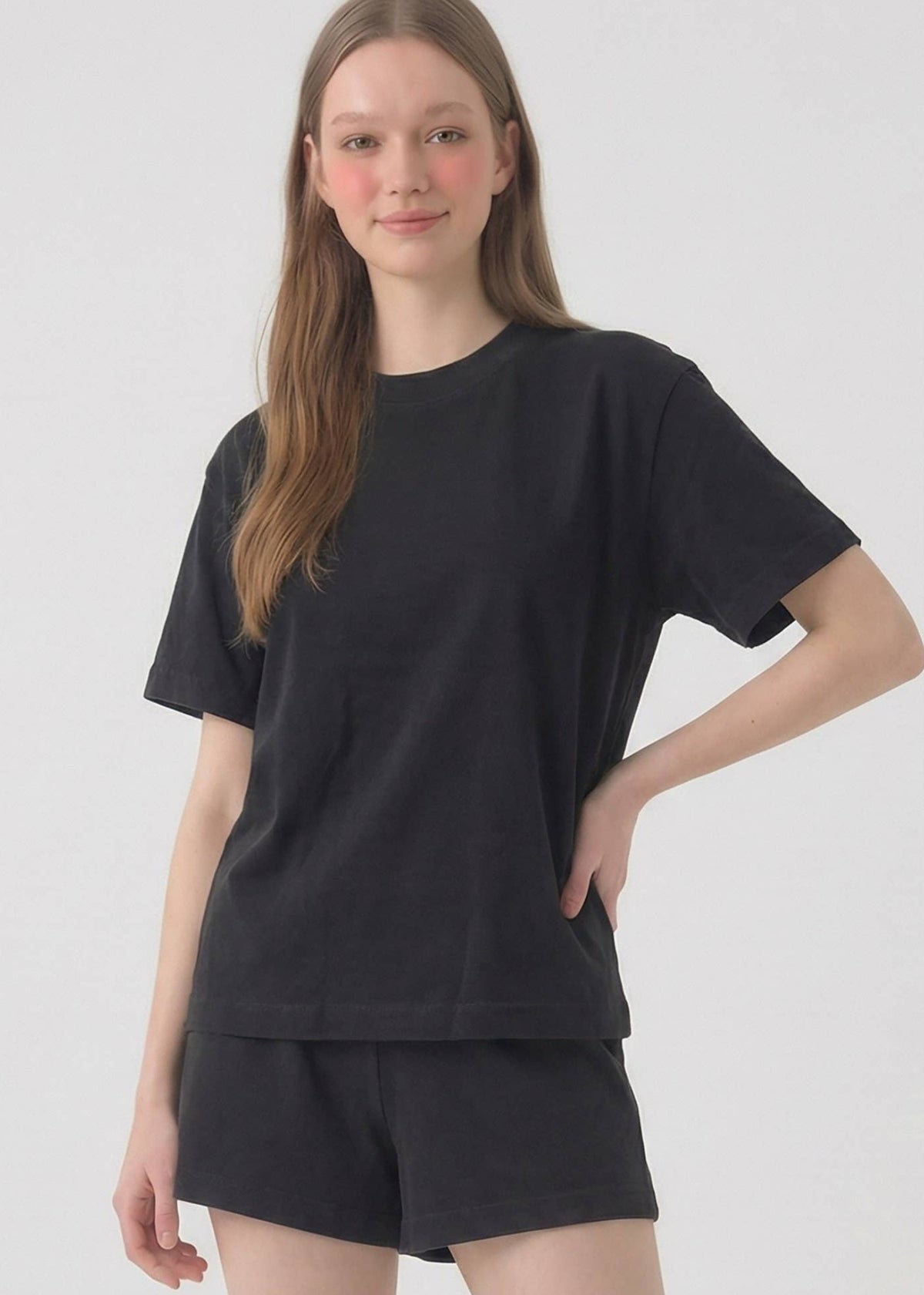 100% Cotton Mineral Washed T-Shirt - Multiple Colors
