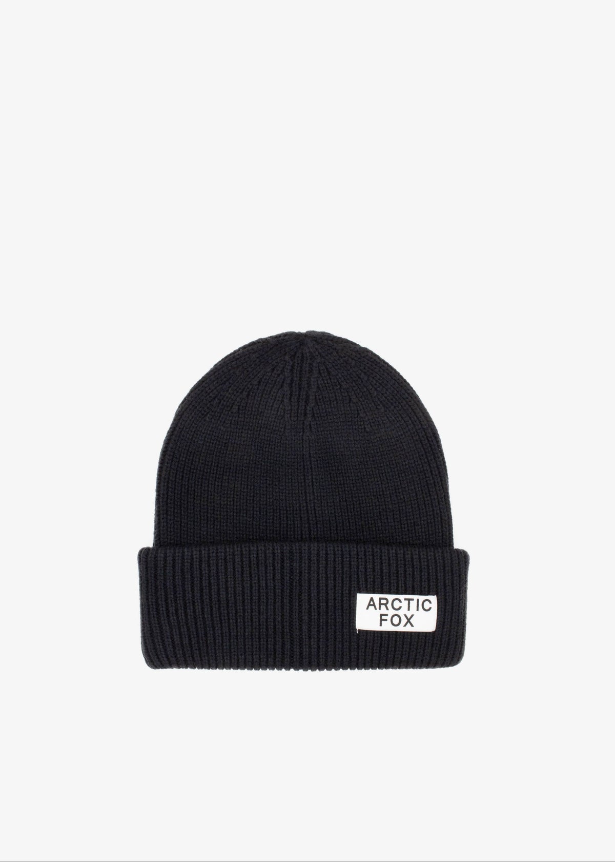 Arctic Fox Recycled Bottle Beanie in Black