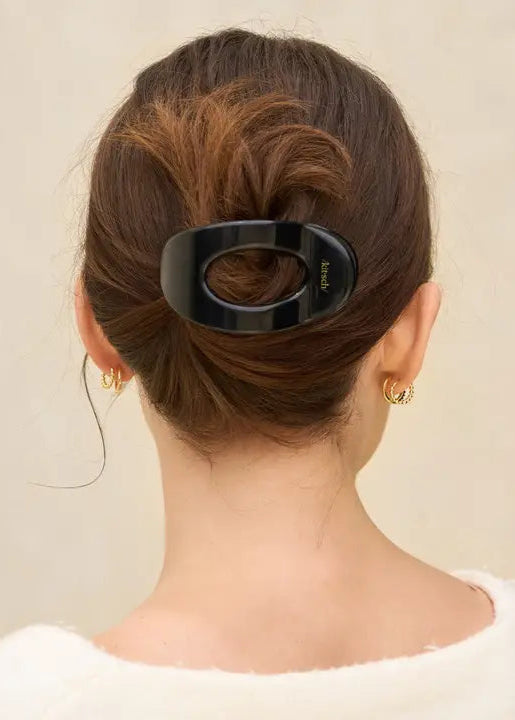 Kitsch Black Flat Cloud Clip