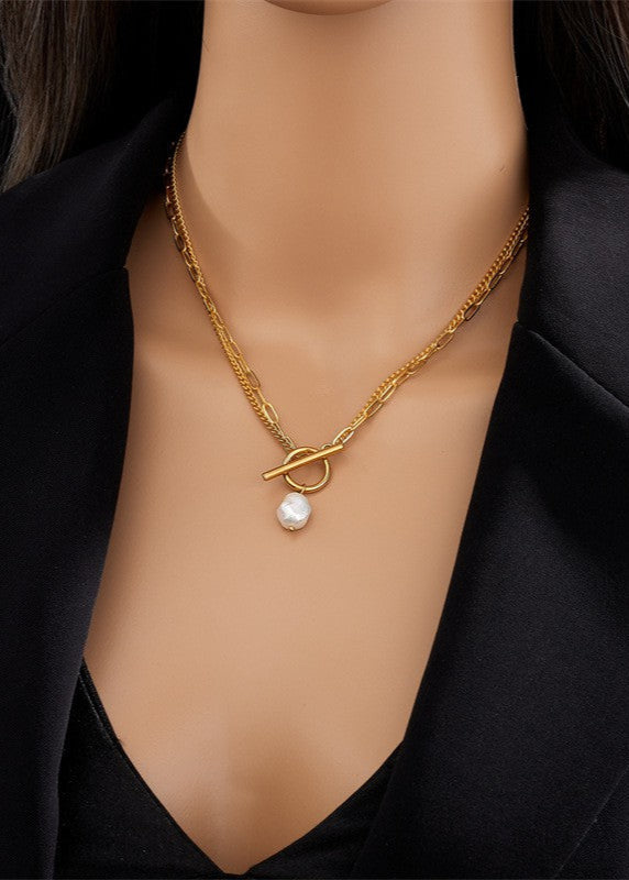 Layered Toggle Necklace