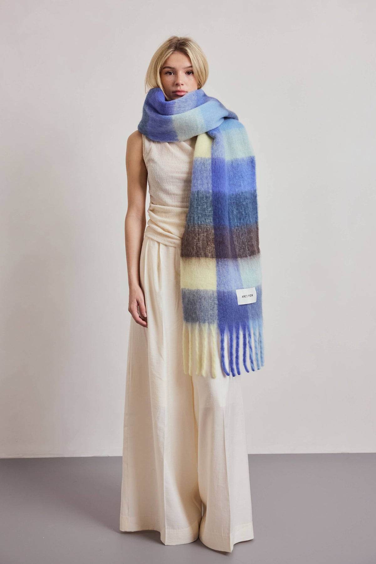Arctic Fox The Reykjavik Scarf in Blue