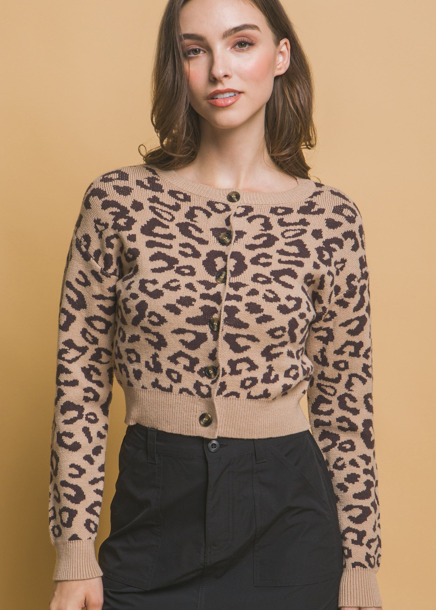 Bobbi Cheetah Cardi