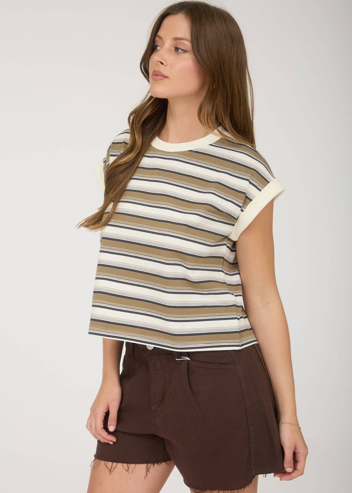 Natalie Striped Top