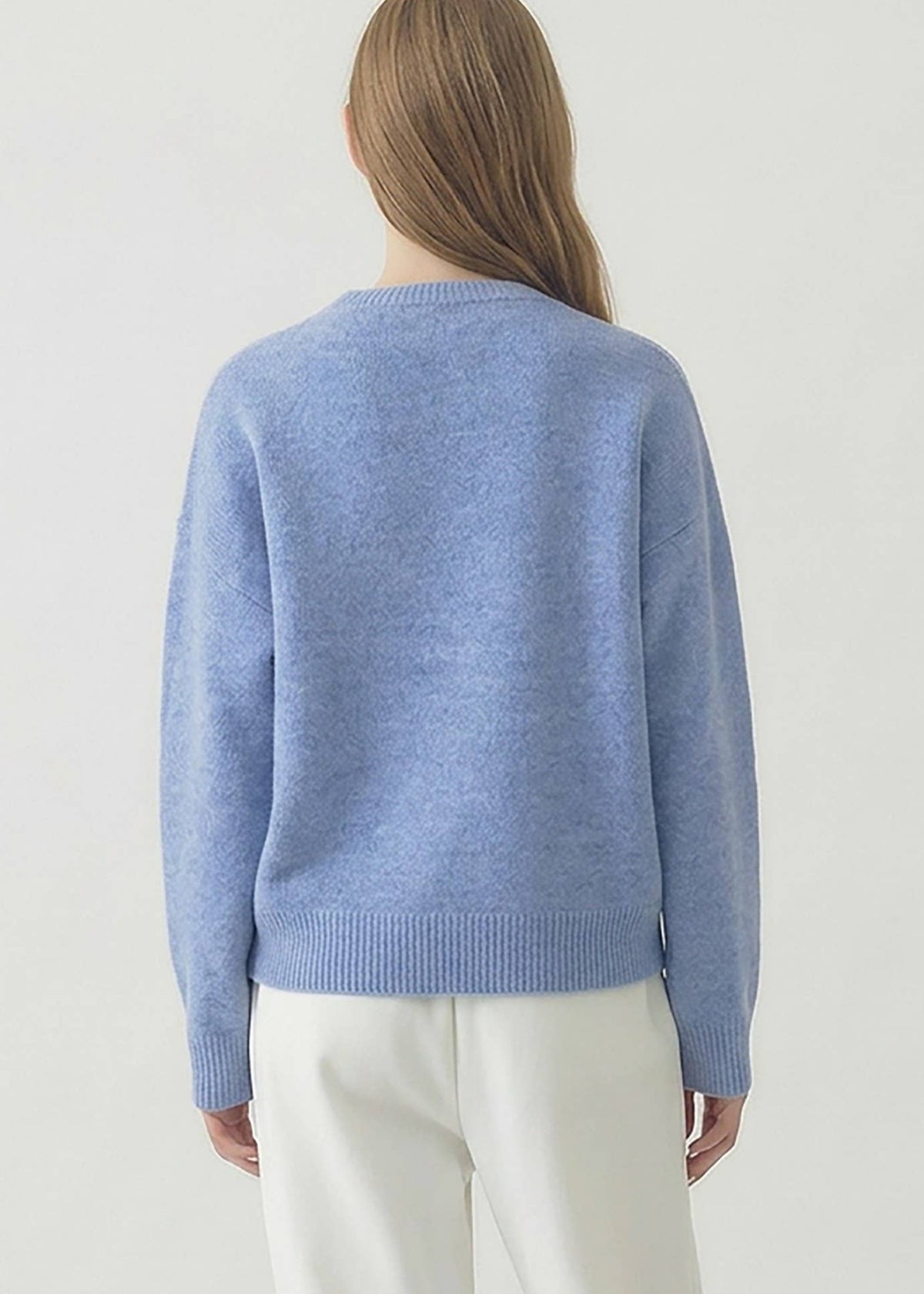 Olivia Dusty Blue Sweater