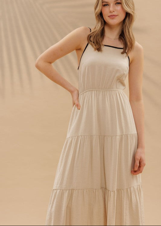 Stella Tiered Midi Dress