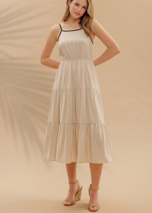 Stella Tiered Midi Dress