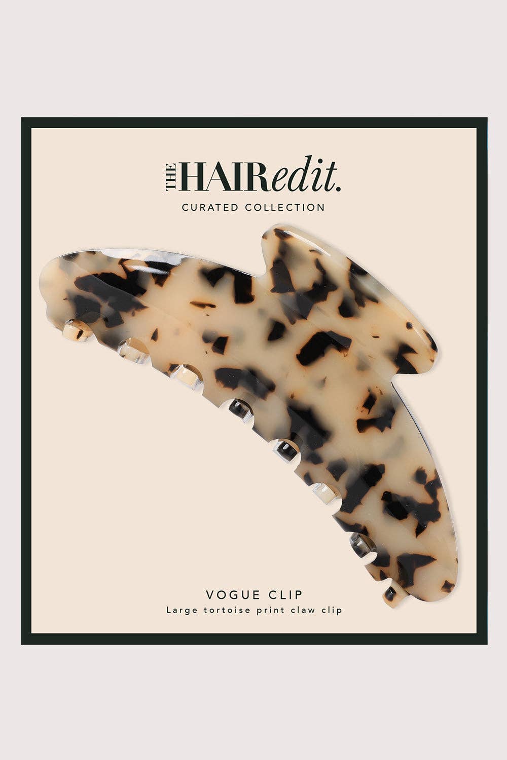Vogue Tortoise Claw Clip