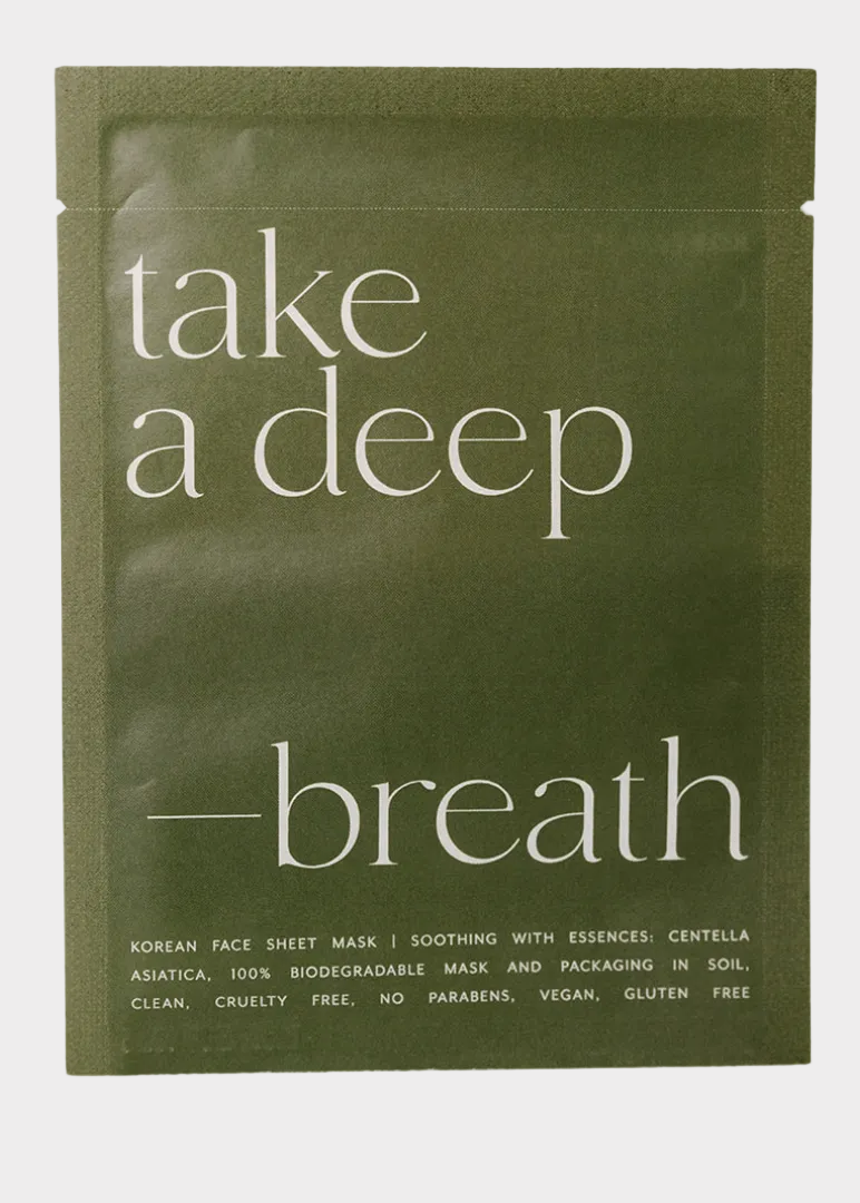 Take a Deep Breath Sheet Mask