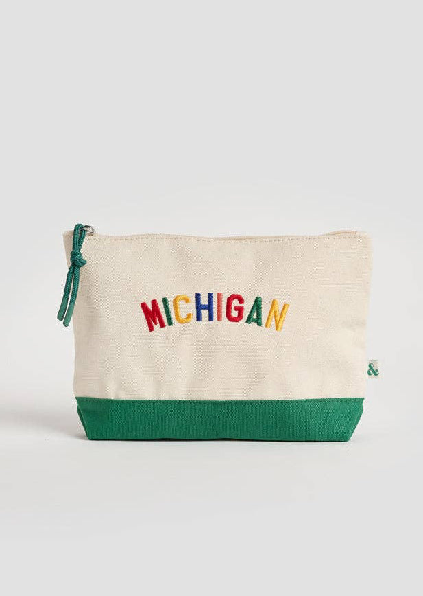 Michigan Icons Pouch