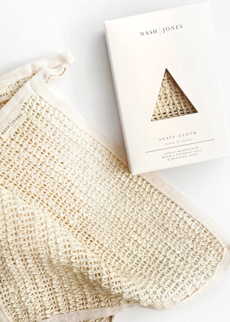 Nash & Jones Agave Sisal Exfoliation Washcloth