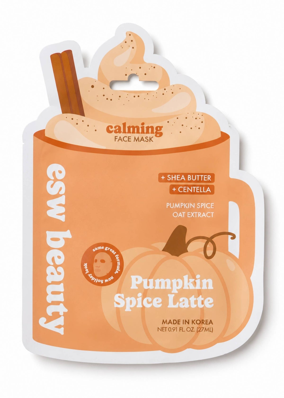 Pumpkin Spice Latte Calming Face Mask