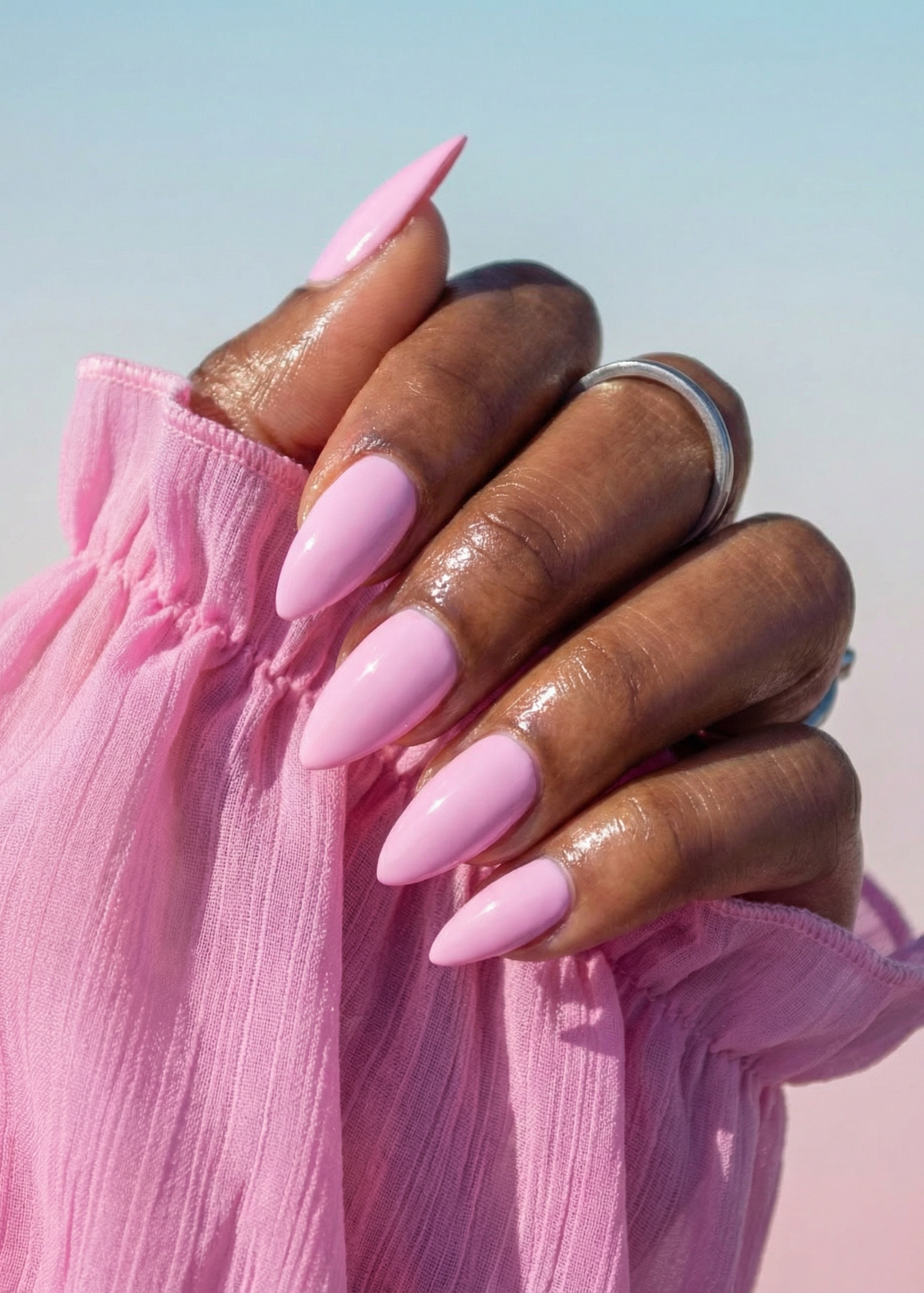 Non-Toxic Nail Polish in Bubble Gum