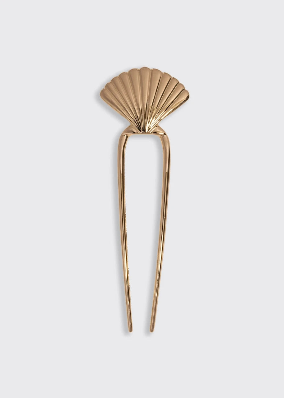 Kitsch Metal Shell French Hair Pin