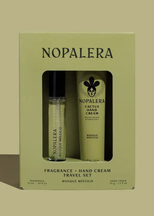 Nopalera Hand Cream + Travel Fragrance - Bosque Mistico