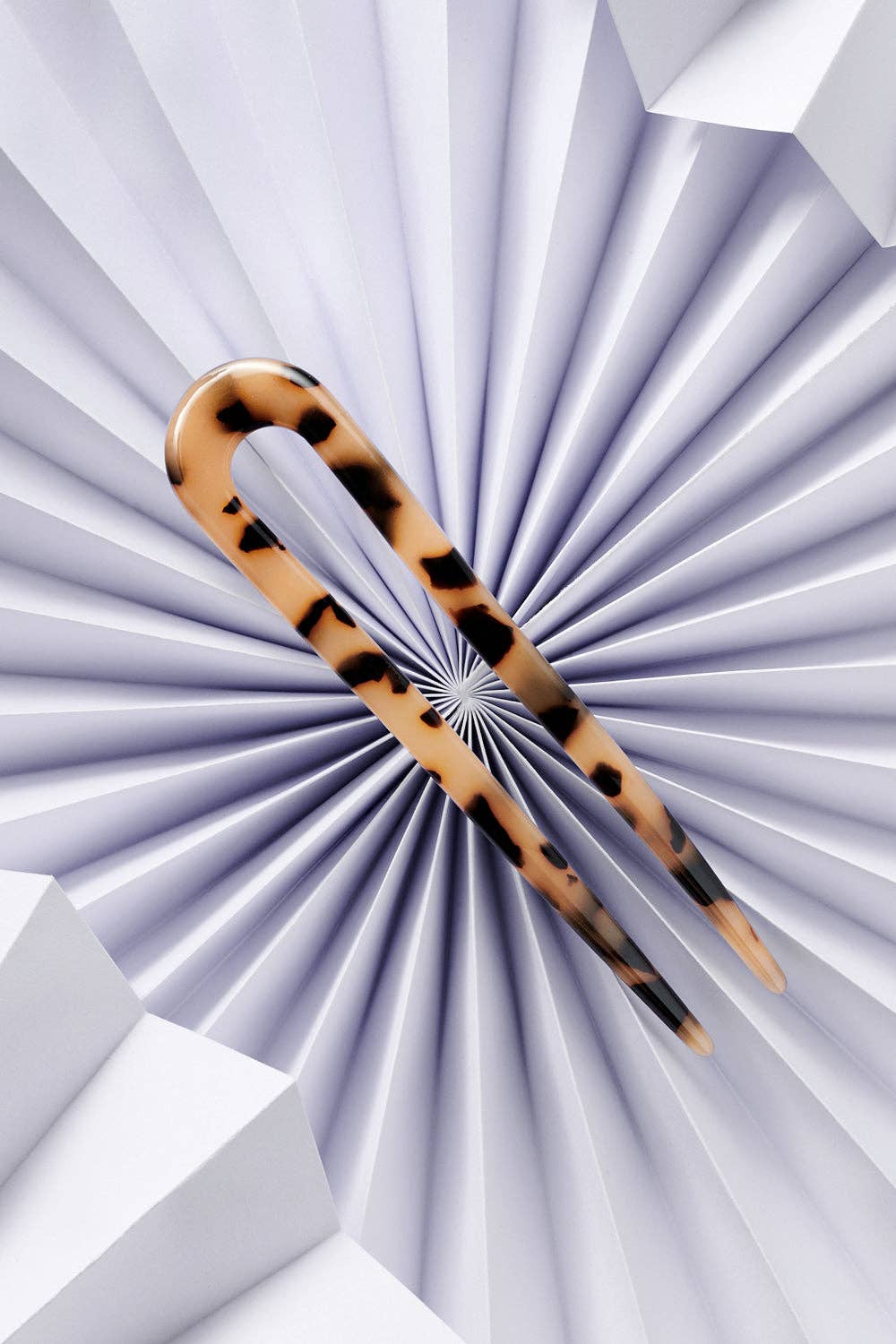 Sleek French Hair Pin in Tortoise