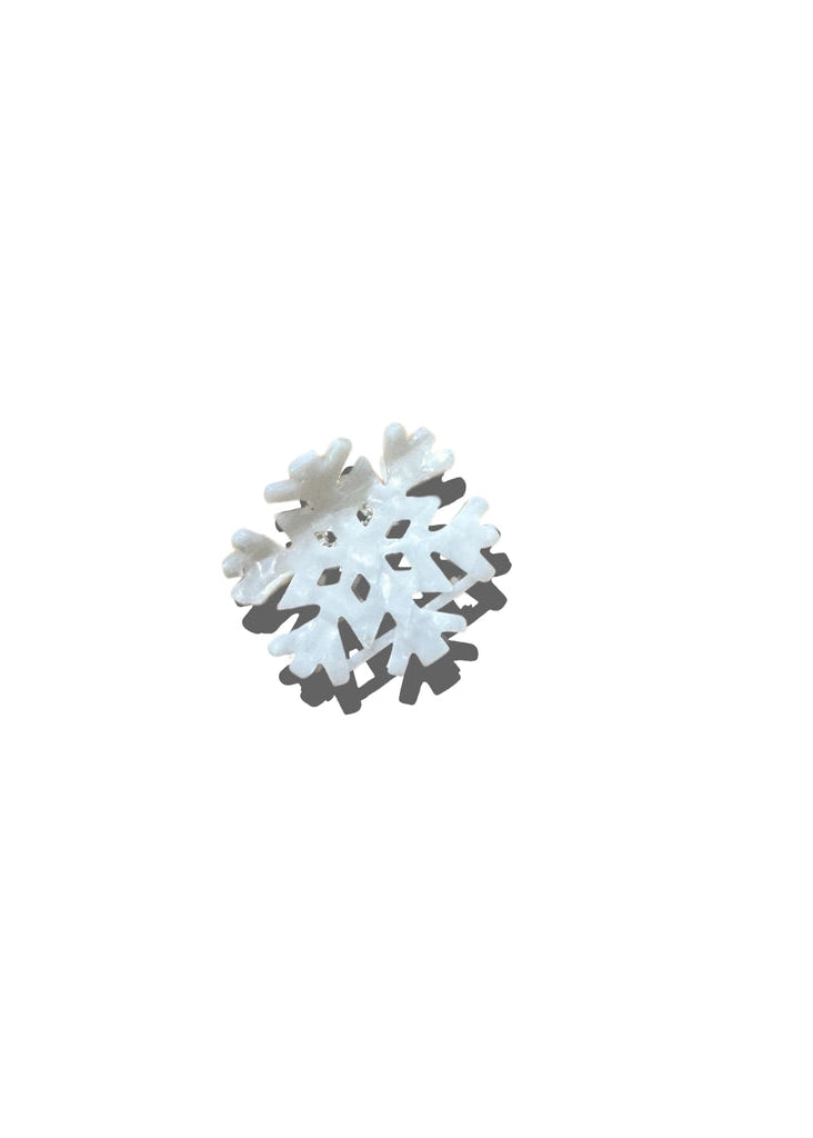 Snowflake Claw Clip