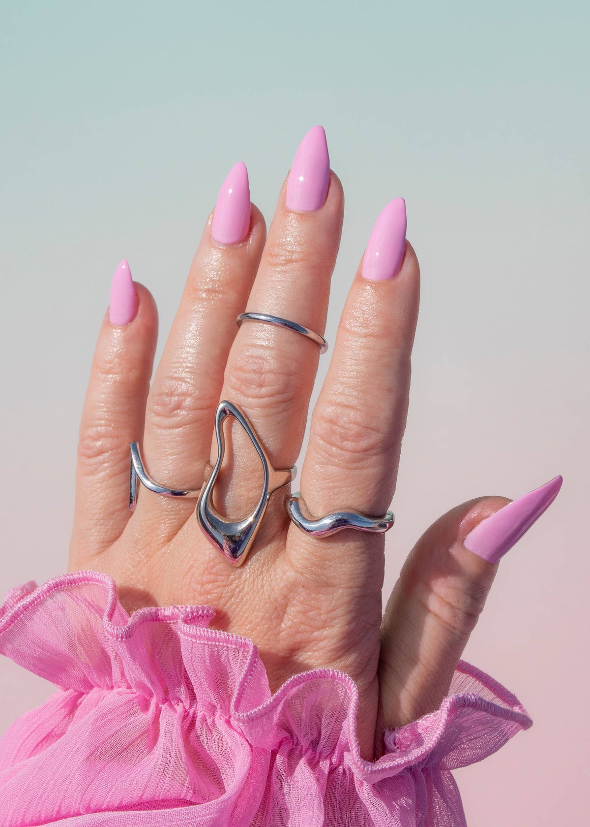 Non-Toxic Nail Polish in Bubble Gum