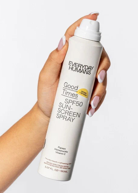 Everyday Humans Good Times SPF50 Clear Sunscreen Spray Mist