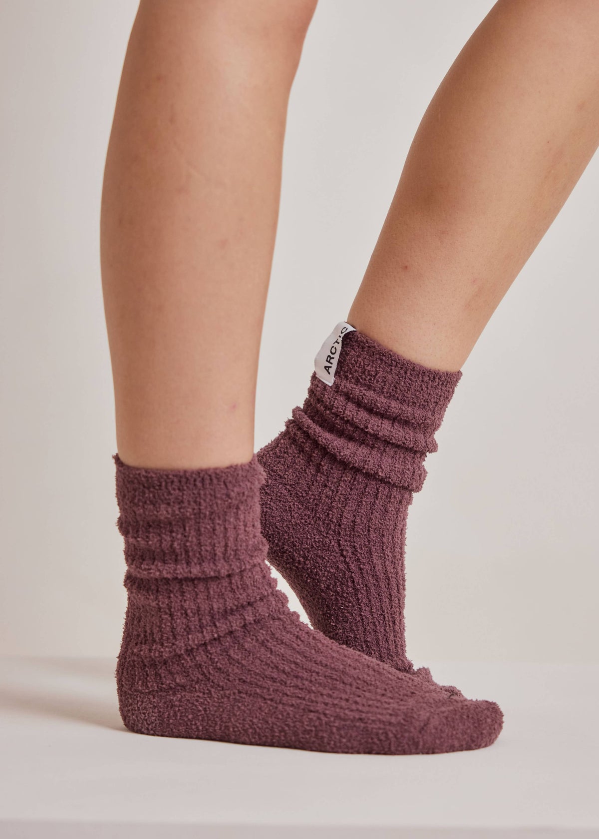 Arctic Fox Cosy Socks in Cocoa