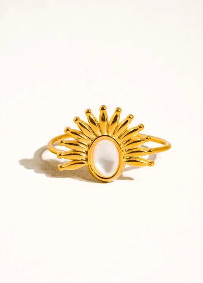 Fabienne Sun Stone Ring