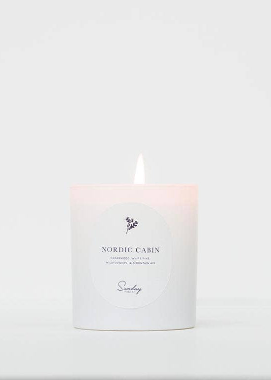 Sunday Candle Co. Nordic Cabin Candle