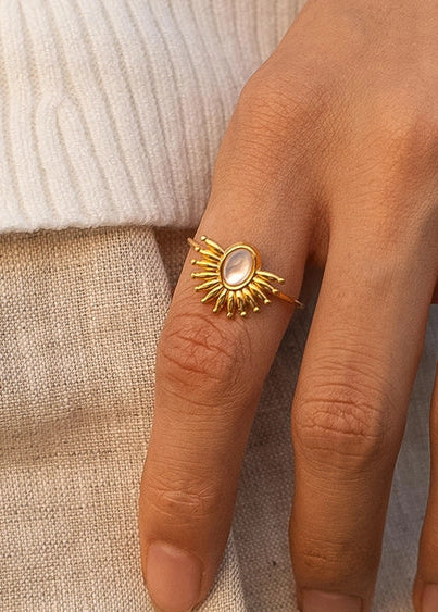 Fabienne Sun Stone Ring
