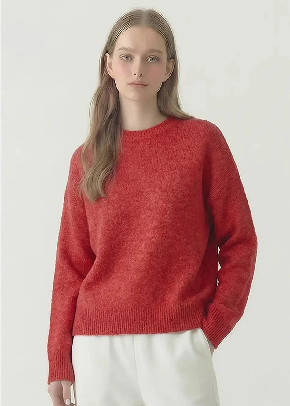 Olivia Red Sweater