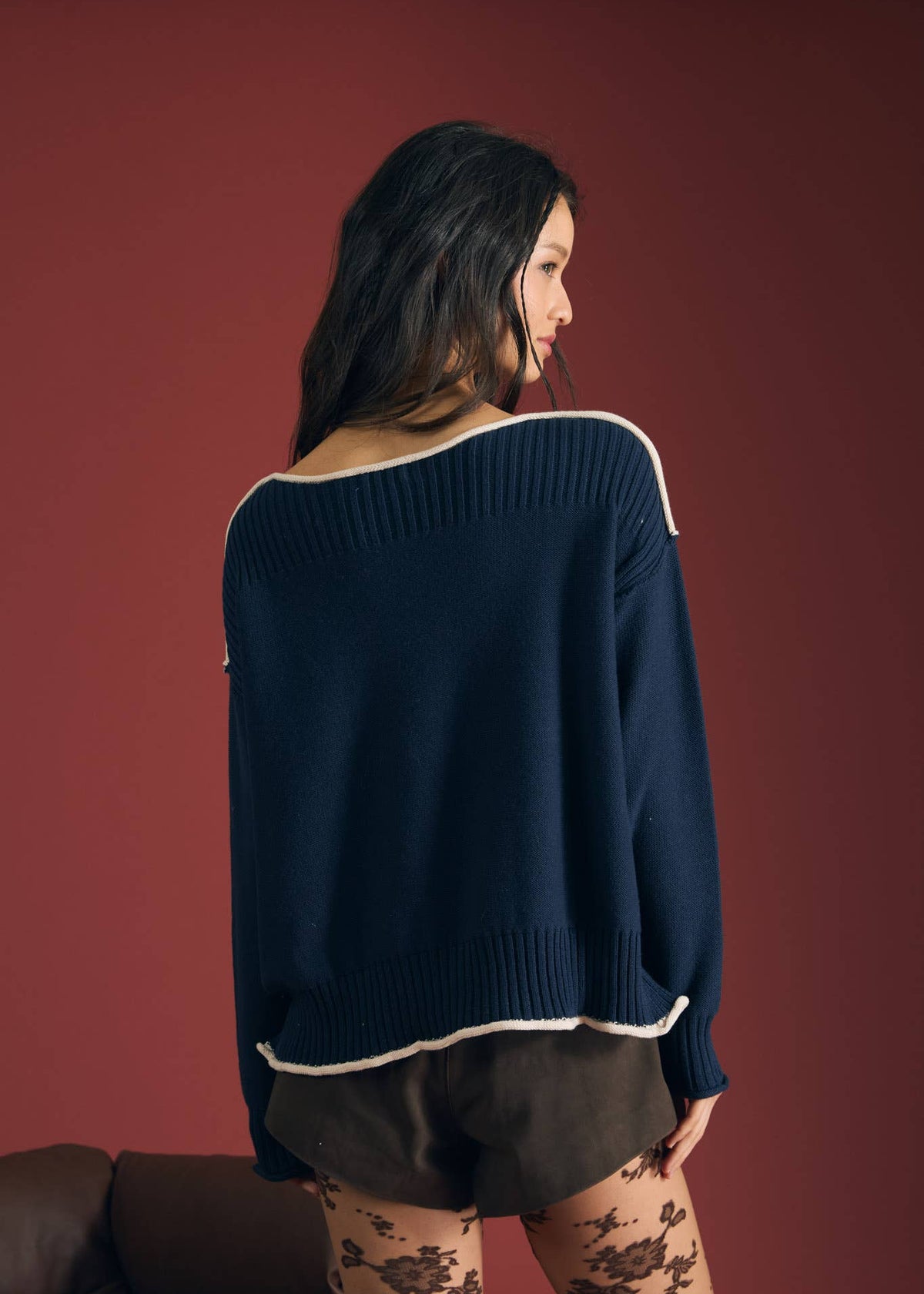 Andrea Boatneck Sweater