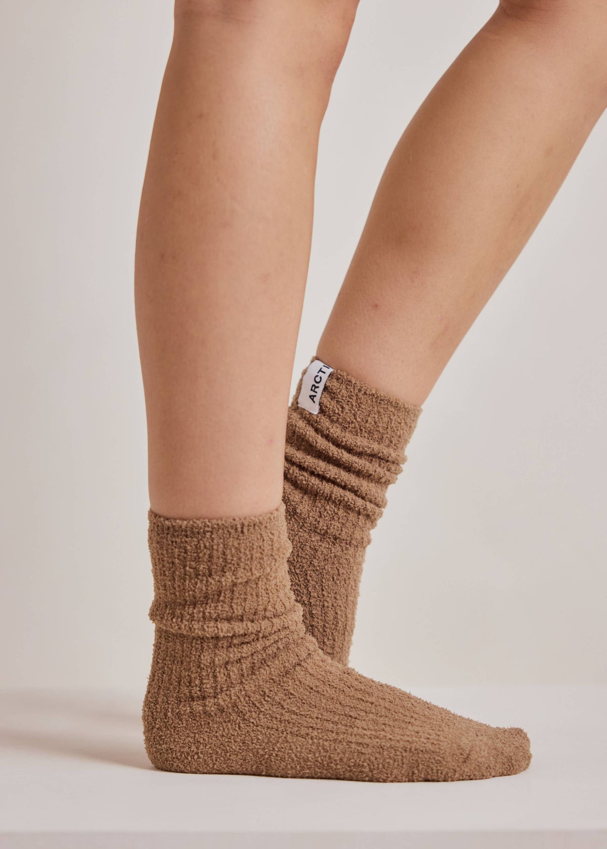 Arctic Fox Cosy Socks - Beige
