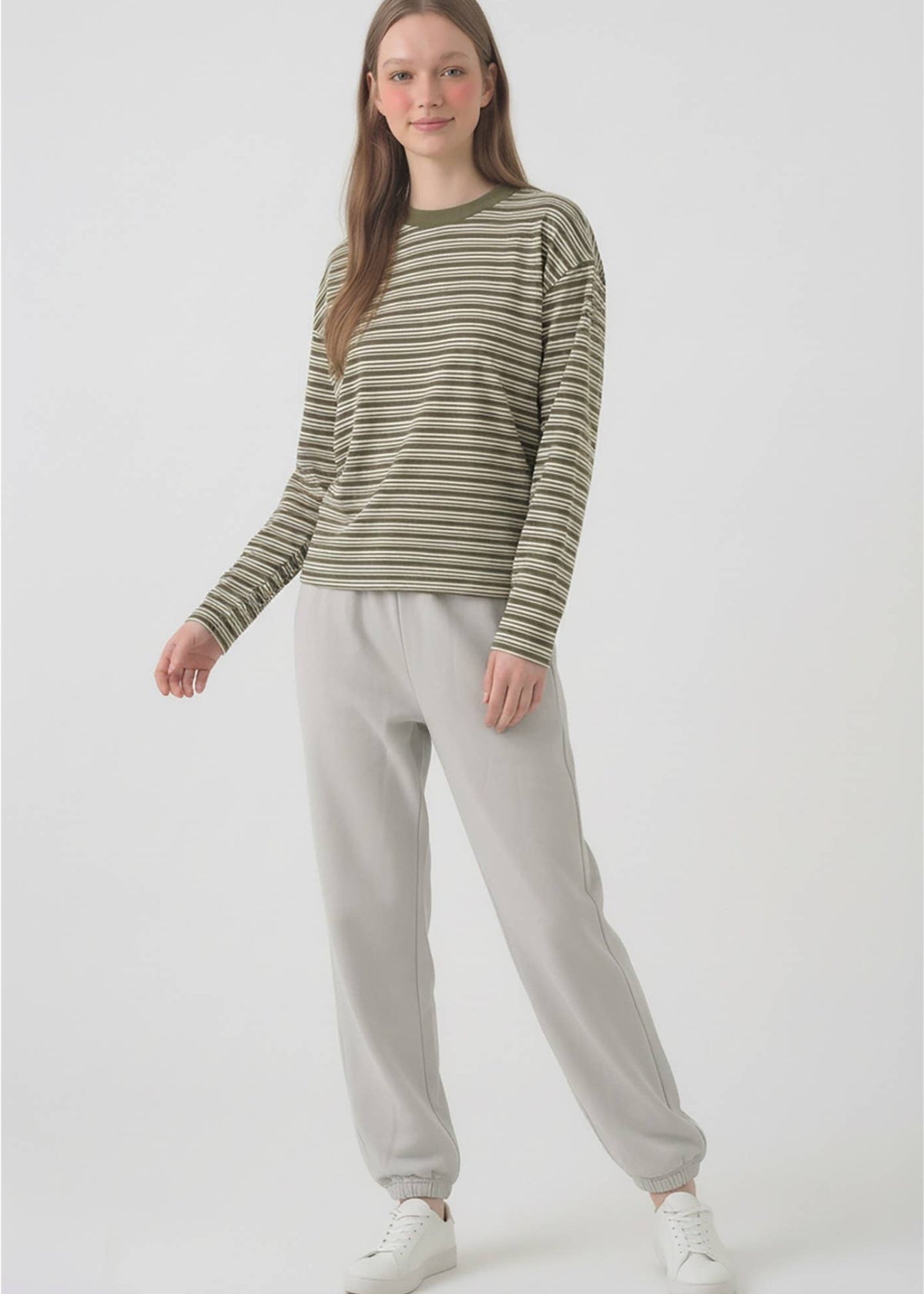 Carly Relaxed Striped Longsleeve
