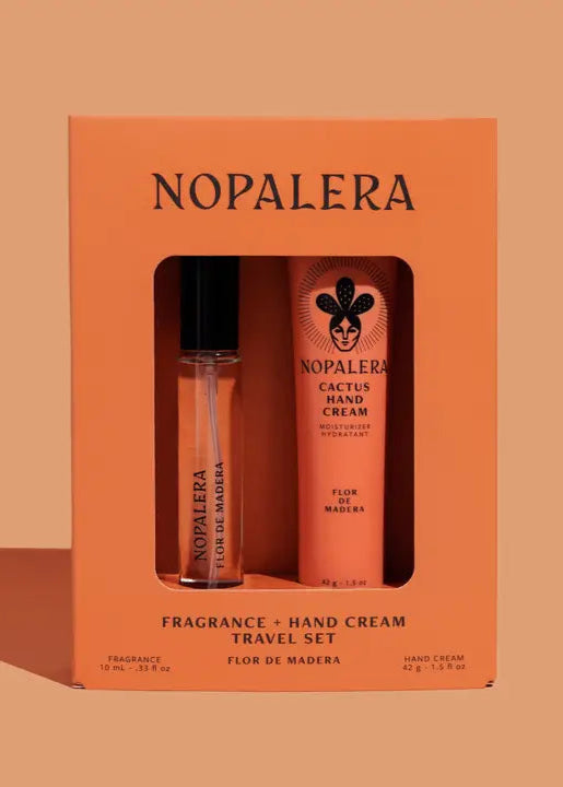 Nopalera Hand Cream + Travel Fragrance - Flor de Madera