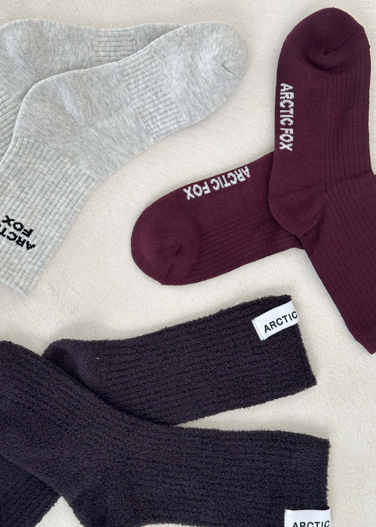 Arctic Fox The Everyday Socks in Plum