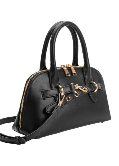 Melie Bianco Rue Top Handle Bag in Black