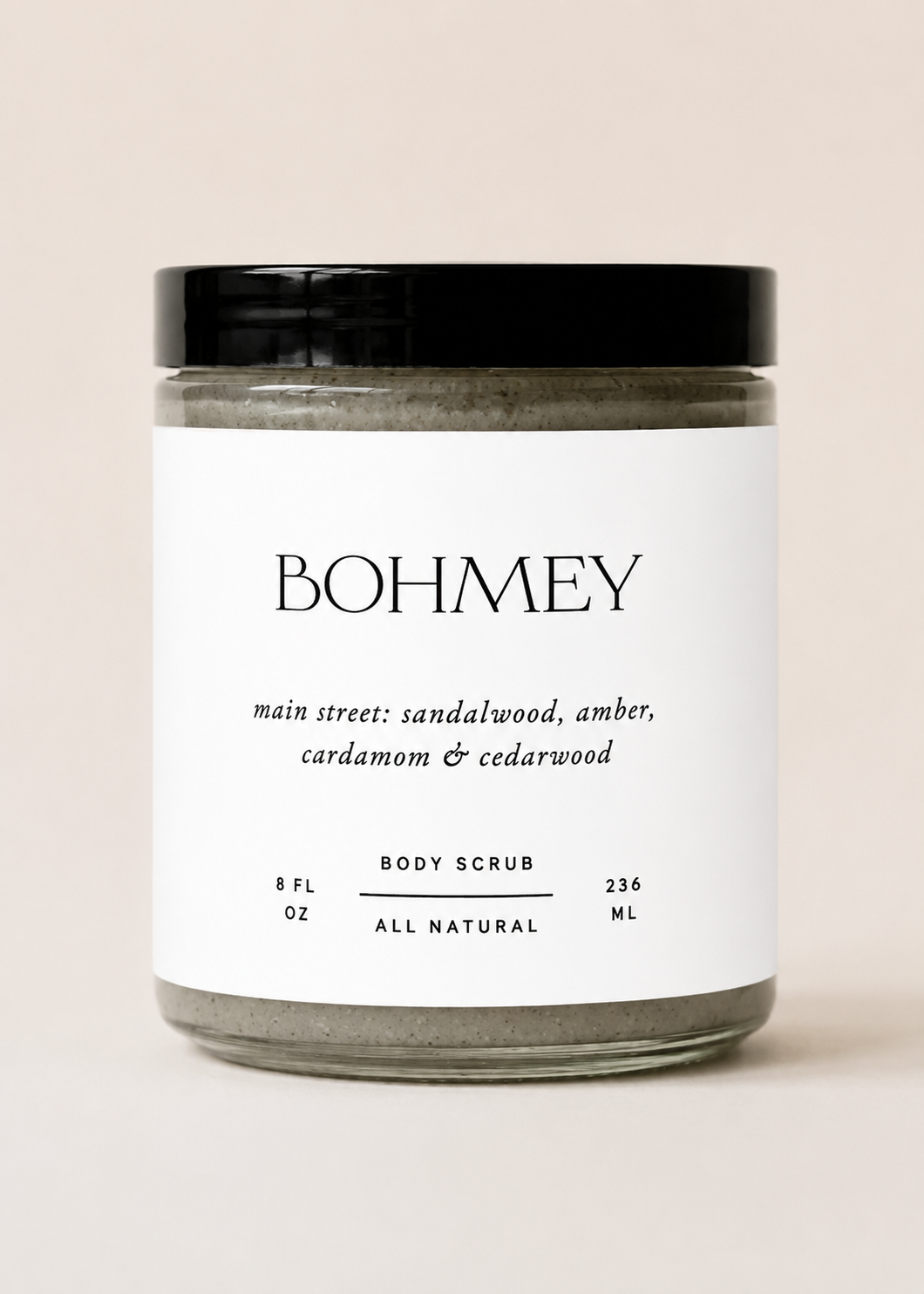 Bohmey Main Street Natural Body Scrub