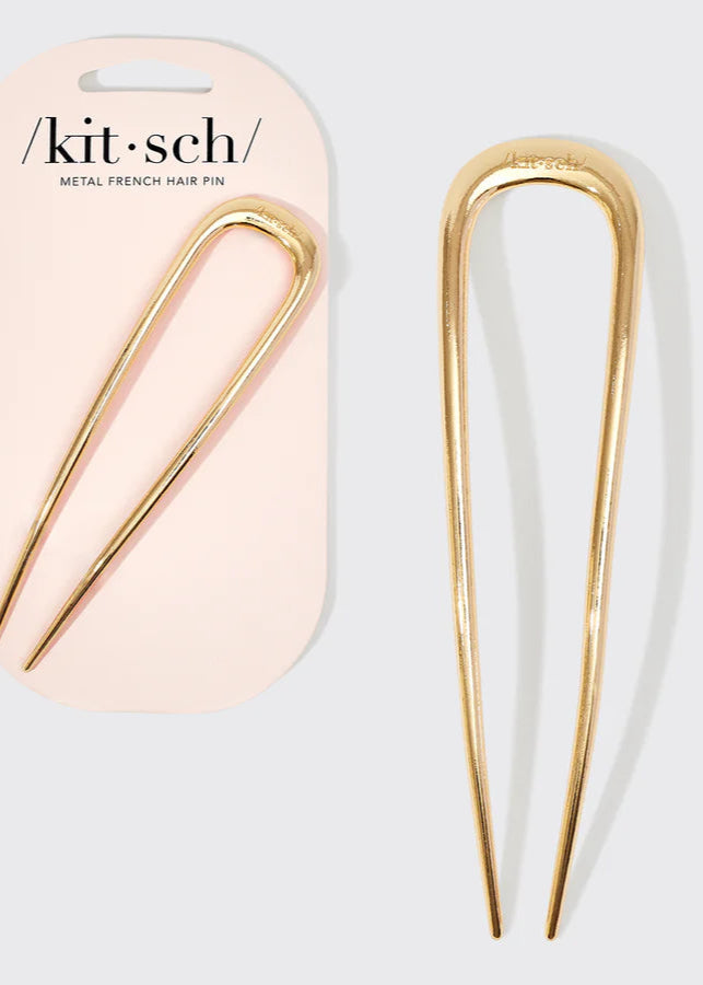 Kitsch Gold French Hair Pin