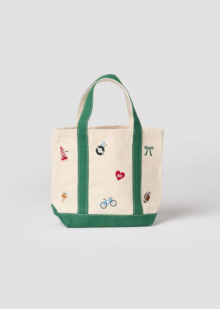 Michigan Icons Small Tote