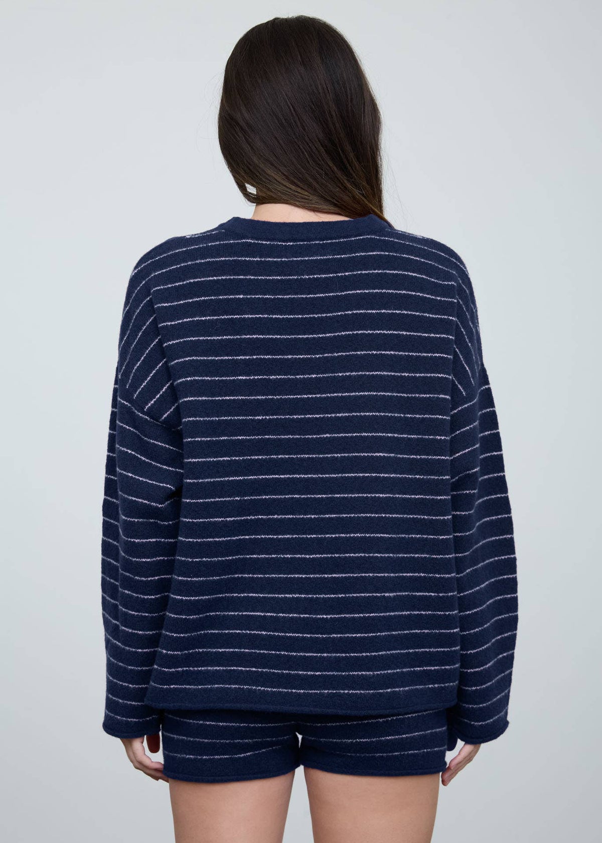 Naomi Navy Stripe Pullover Sweater
