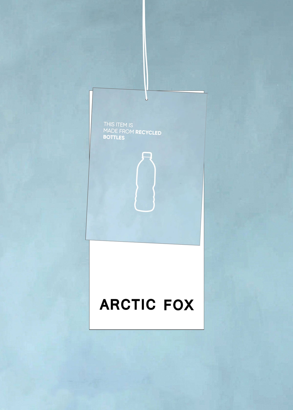 Arctic Fox Recycled Bottle Beanie in Black